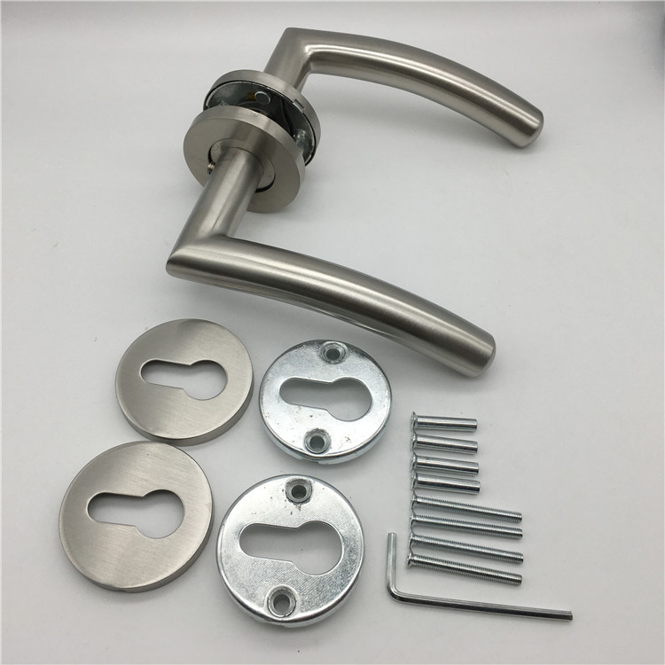 EN1906 Grade 3 Tested Fire Door Handle Lever for Public Buildings