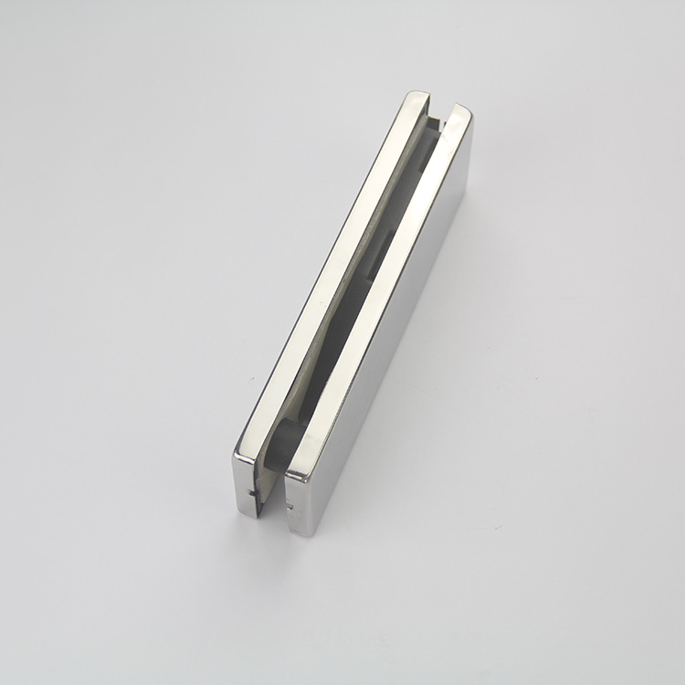 Frameless Glass Door Stainless Steel Bottom Clip Patch Fitting