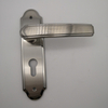 Hardware Accessories Safety Security Entrance Door Stainless Steel Door Handles with Plate