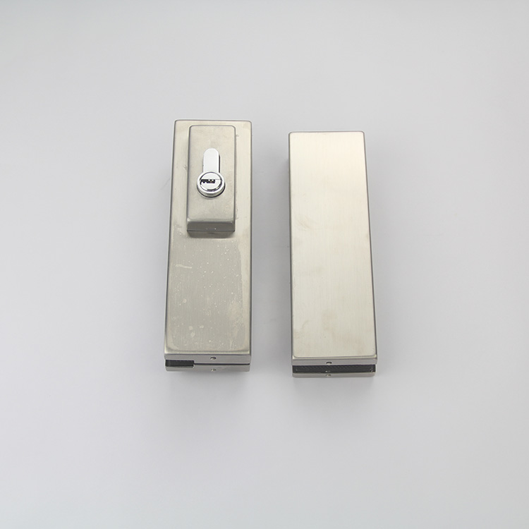 Stainless Steel 304 Frameless Glass Door Lock without Handle for Glass Door