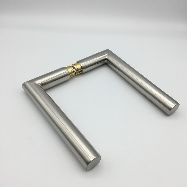 Stainless Steel Hollow Tube Lever Door Handle