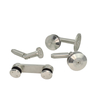Frameless Glass Door Pivot Clamp Top Patch Fitting