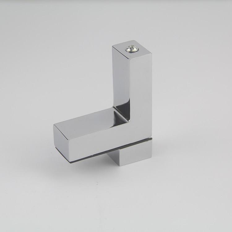 Bathroom Glass Shelf Holder Adjustable Glass Holder Clamp for Wall Furniture