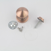 Single AC Aluminum Alloy Glass Knobs Cabinet Drawer Pulls Kitchen Bathroom Dresser And Cupboard