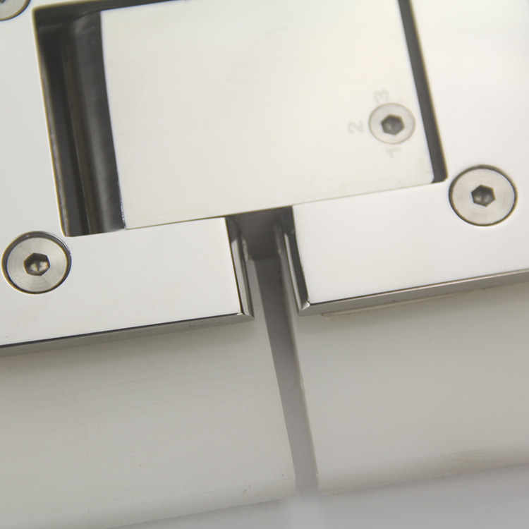 Factory Price 304 Stainless Steel Hydraulic Glass Door Shower Hinge /Brass Polished Chromed Bathroom Glass Shower Door Hinge Bathroom Accessories Hinge