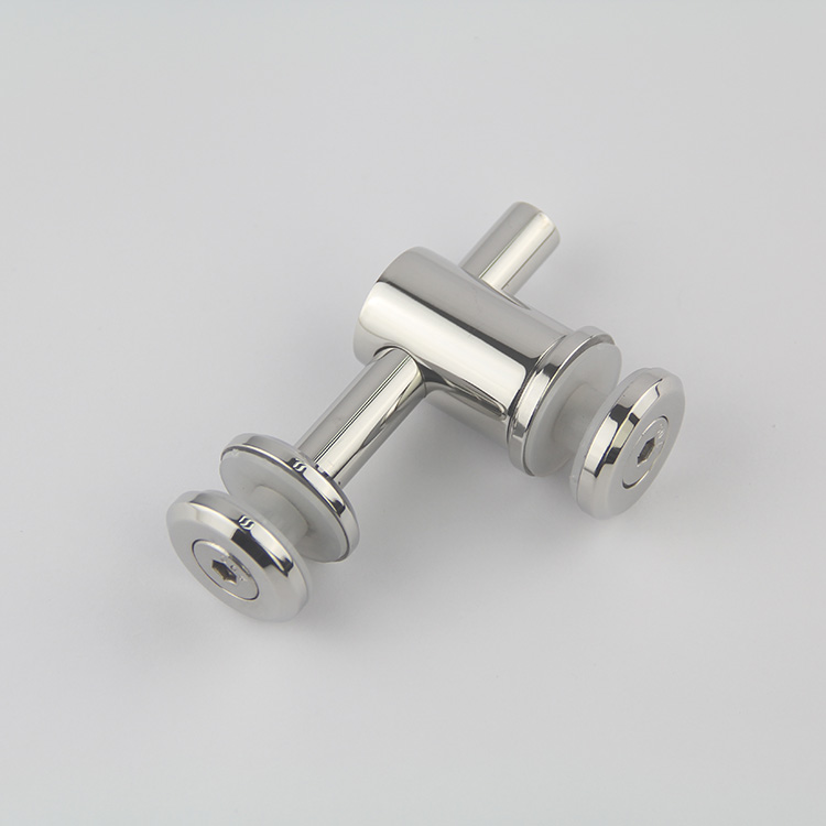 Glass Fittings Fixed Point Glass Holder Popular Style in Ecuador Glass Connector Patch Fitting