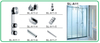 Shower Room System Glass Sliding Door Hardware Accessories