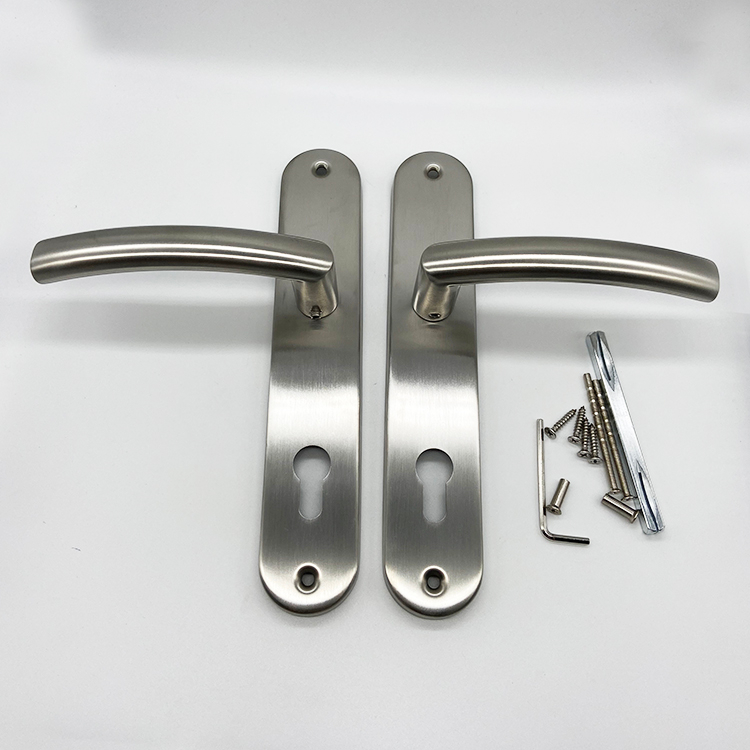 SSS Stainless Steel Long Plate Internal Door Handle 