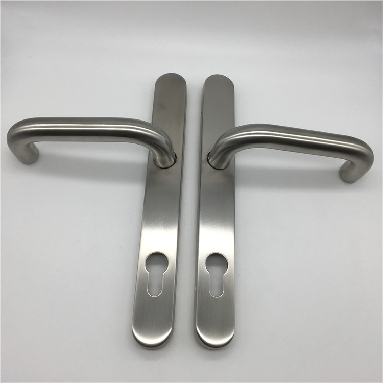 Stainless Steel 304 Tubular Narrow Panel Door Handle for Aluminum Frame Door