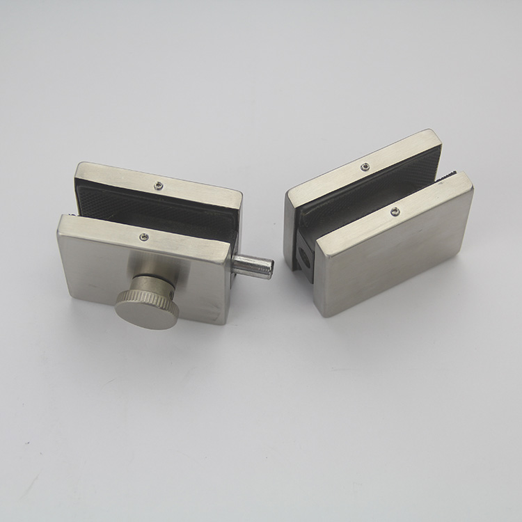 Moden Hot Sale Safe Design Stainless Steel 304 Glass Hardware Handle Door Lock