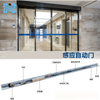 Commercial Automatic Double Sliding Door with Brushless Motor Smart Door Closer with Motion Sensor 200V-240V
