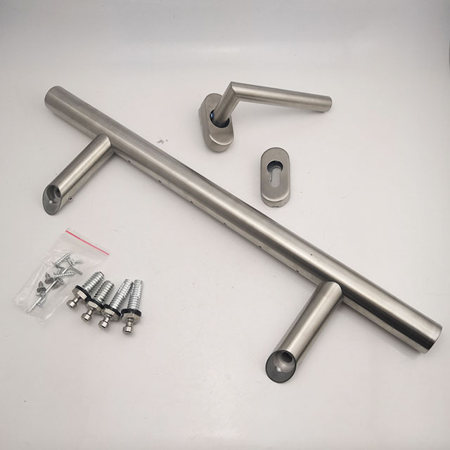 China Supplier New Design Lighting Stainless Steel 304 LED Glass Door Handle 